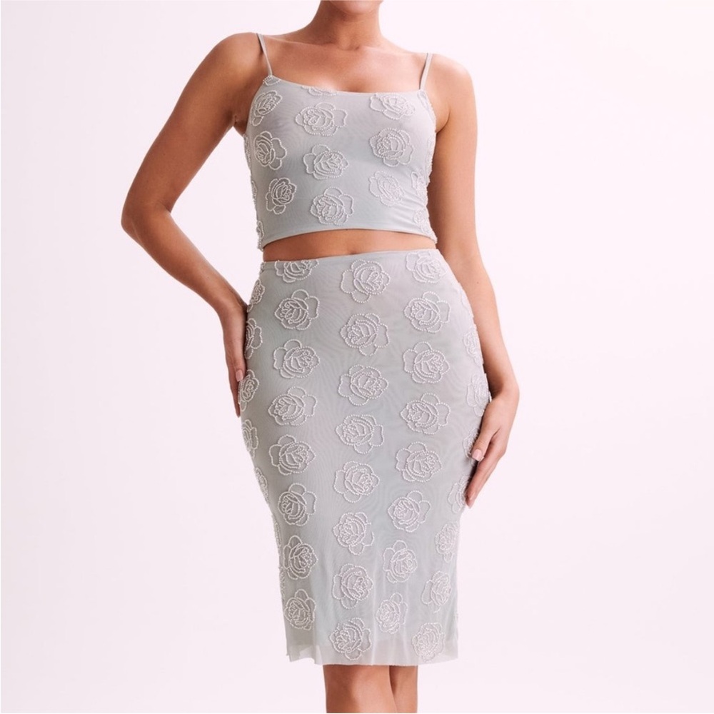 Meshki Beaded Rose 2pc Set